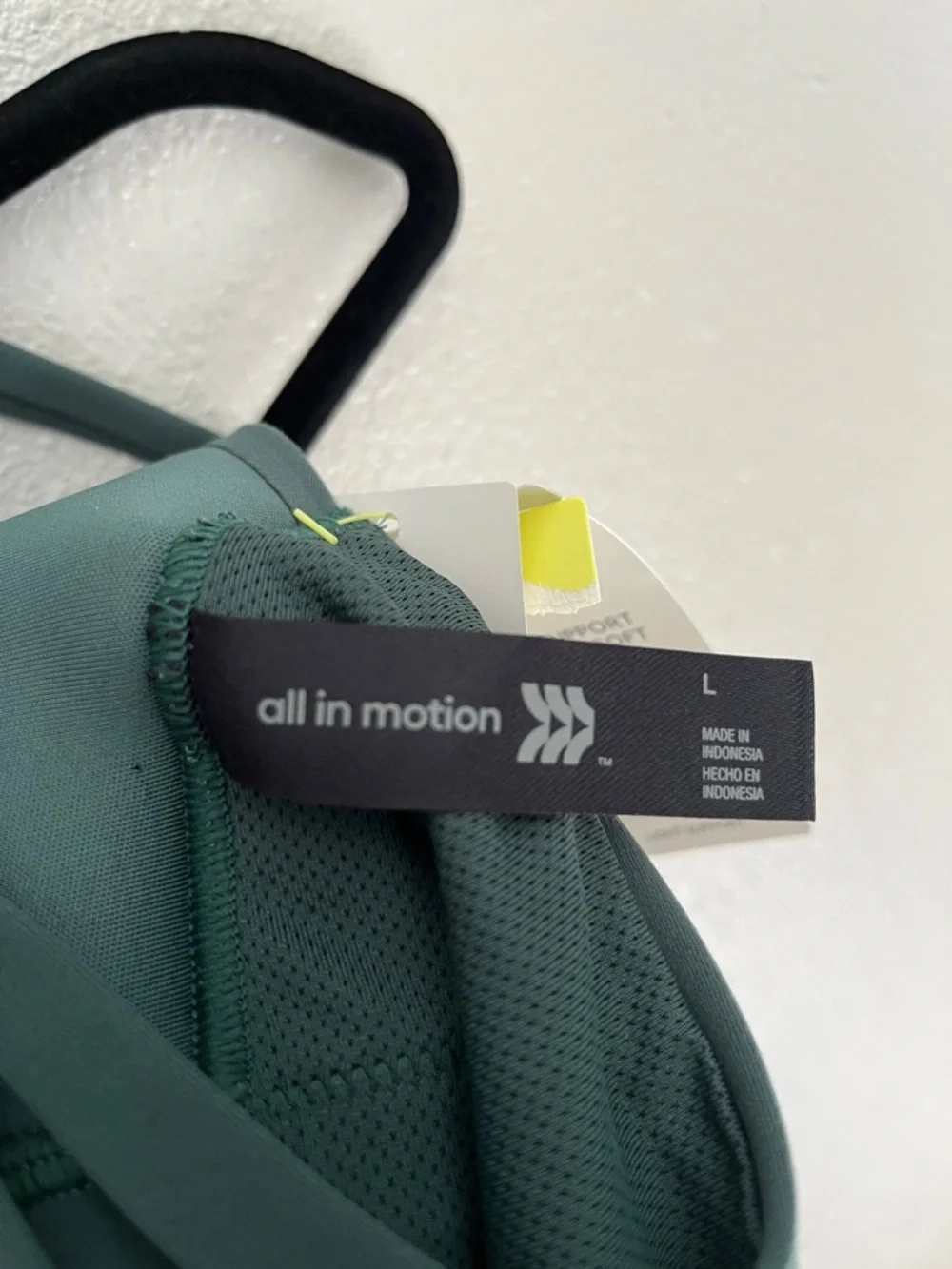 All In Motion Strappy Sports Bra Large - Picture 4 of 9